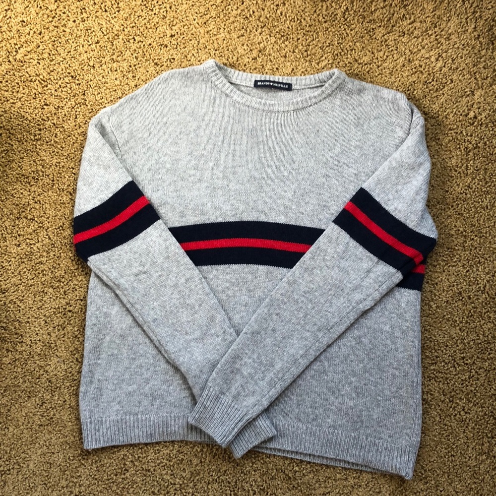 brandy melville sweater w stripes
